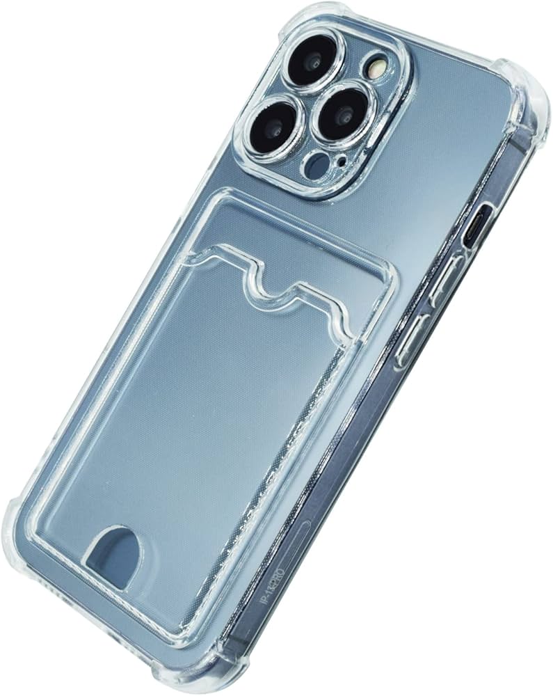 Amazon.co.jp: ポケット付きクリアケース iPhone 13 Pro Max 用 ケース