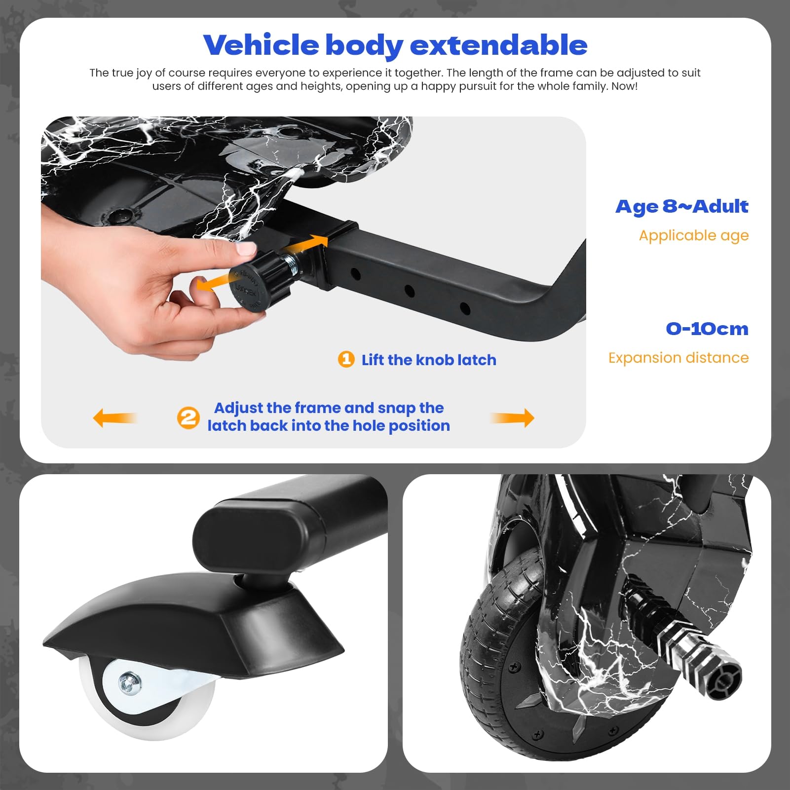 Amazon.co.jp: Makamsui ドリフトトライク 大きなホイールドリフト