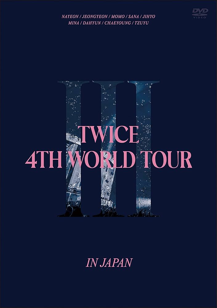 Amazon.co.jp: TWICE 4TH WORLD TOUR 'III' IN JAPAN (通常盤DVD) [DVD