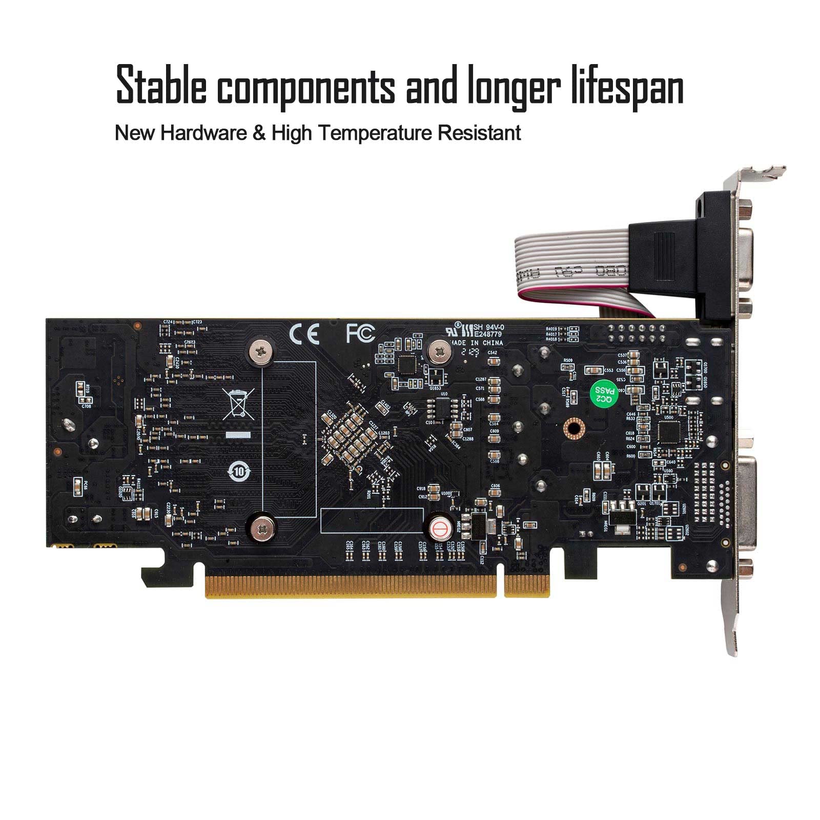 Amazon.com: SAPLOS Radeon RX 550 Low Profile Graphics Card, 4GB