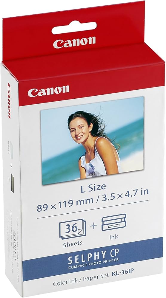 Amazon.co.jp: キヤノン Canon KL-36IP カラーインク/ペーパーセット
