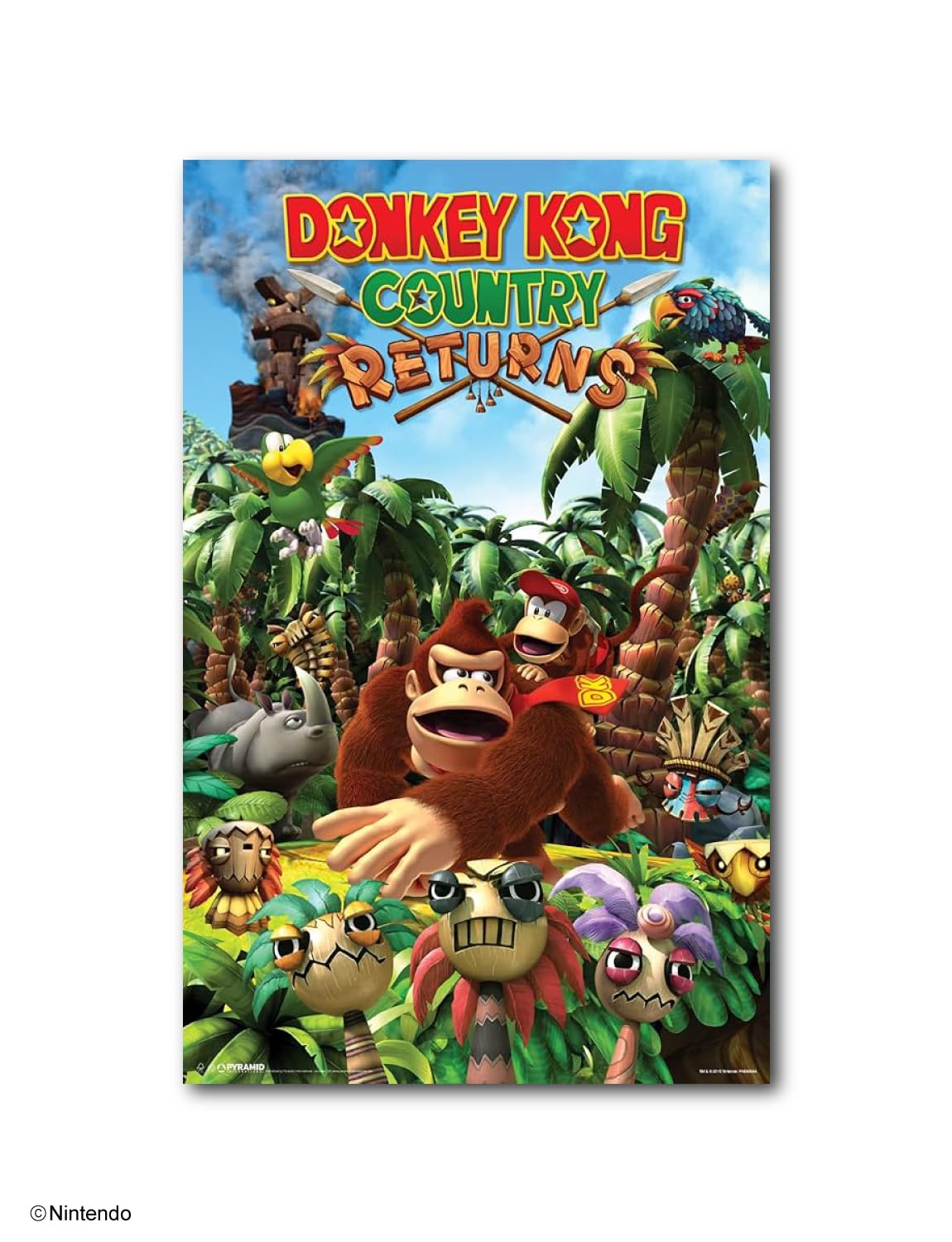 Amazon.co.jp: ピラミッドアメリカ - ドンキーコング ポスター