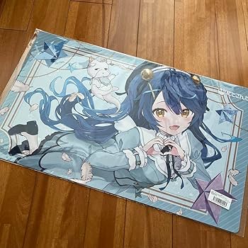 Amazon.co.jp: 大判 ラバーマット 天宮こころ プレイマット デスク