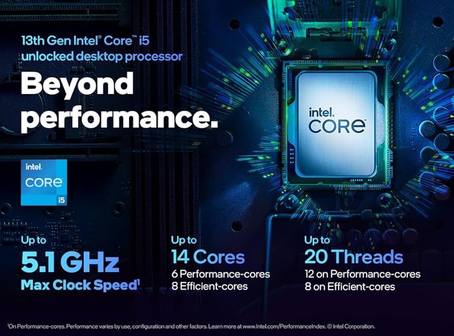 Amazon.com: Intel Core i5-13600KF Desktop Processor 14 cores (6 P