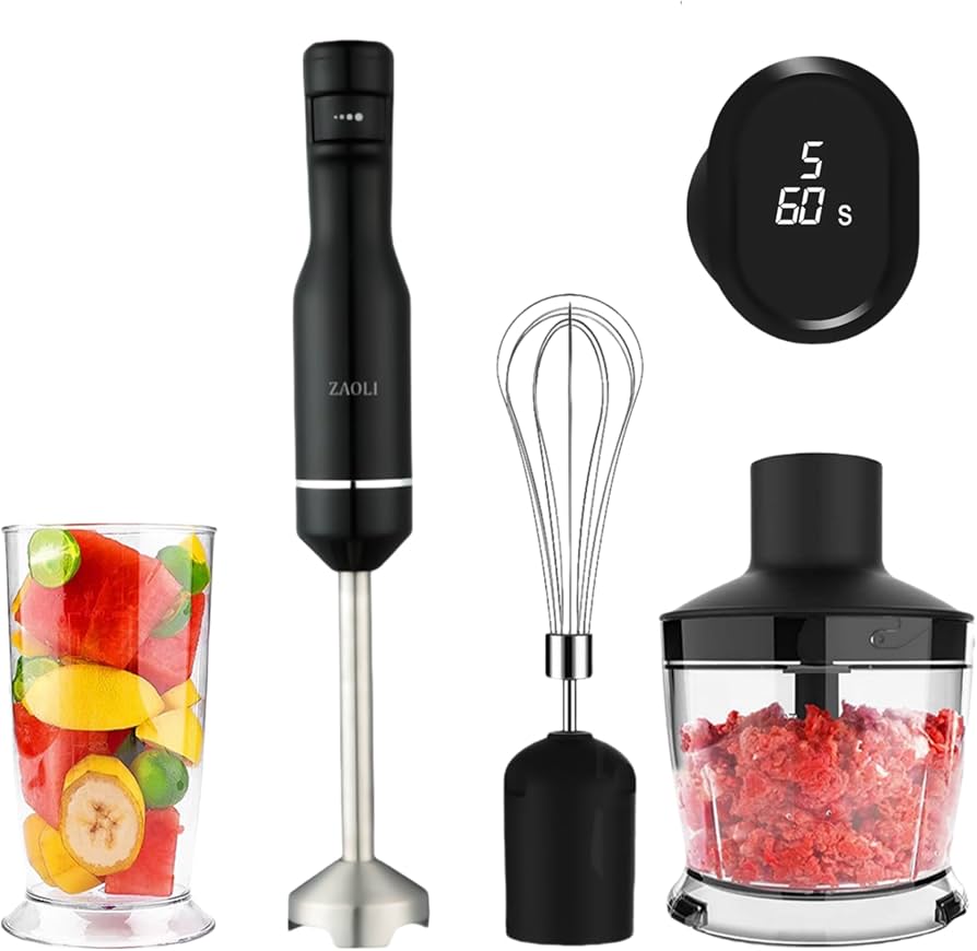 Amazon | ZAOLI ハンドブレンダー 小型 ブレンダー 680g 軽量
