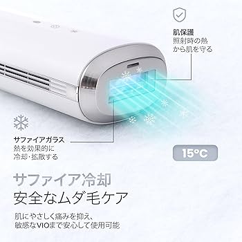 Amazon | 【Amazon.co.jp限定】MILANIA M1 脱毛器 VIO対応 光美容器