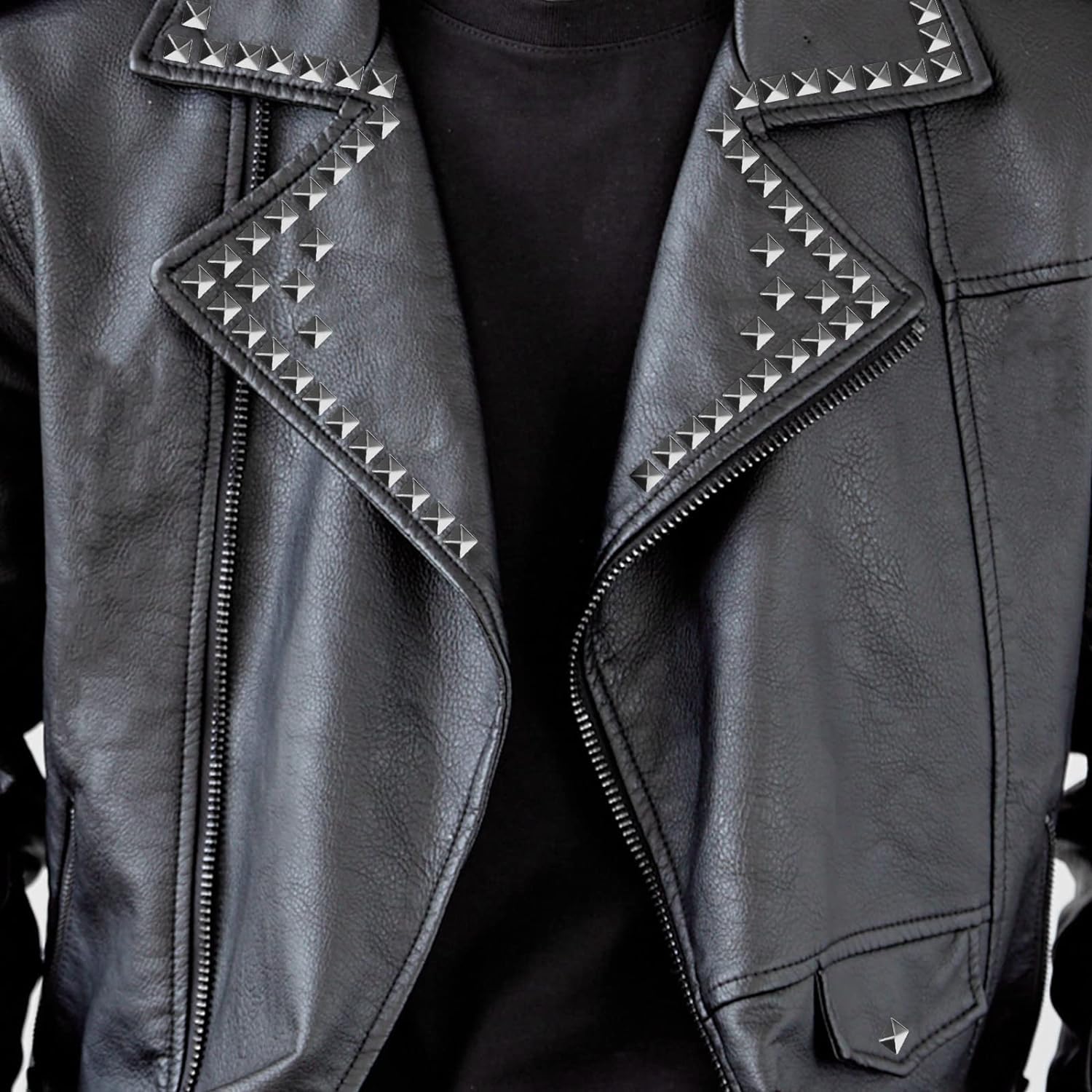 Amazon.com: Rivets,100 Pcs 9 mm Brass Copper Pyramid Studs 4 Prong