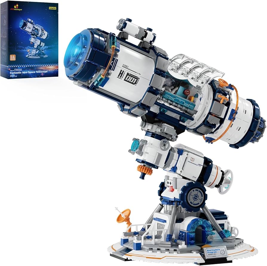 Amazon.com: JMBricklayer Space Telescope Building Sets for Adults