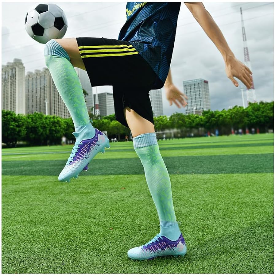 Amazon | [DZXZ] 大きいサイズ サッカースパイク ジュニア サッカー