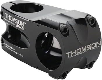 Amazon | THOMSON(トムソン) MTB STEM X4 31.8 60mm 0°BLACK SME164BK