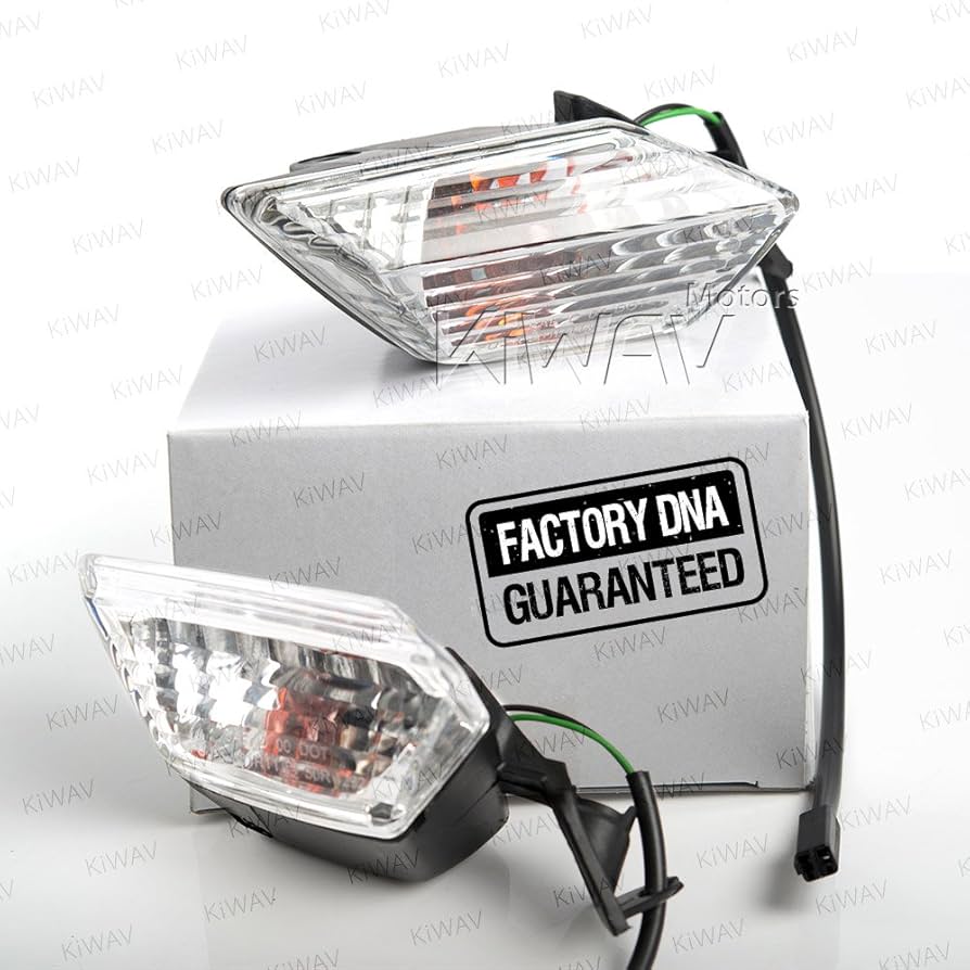 Amazon | 交換用バイクミラー ウインカー カワサキに適合する '08-'10