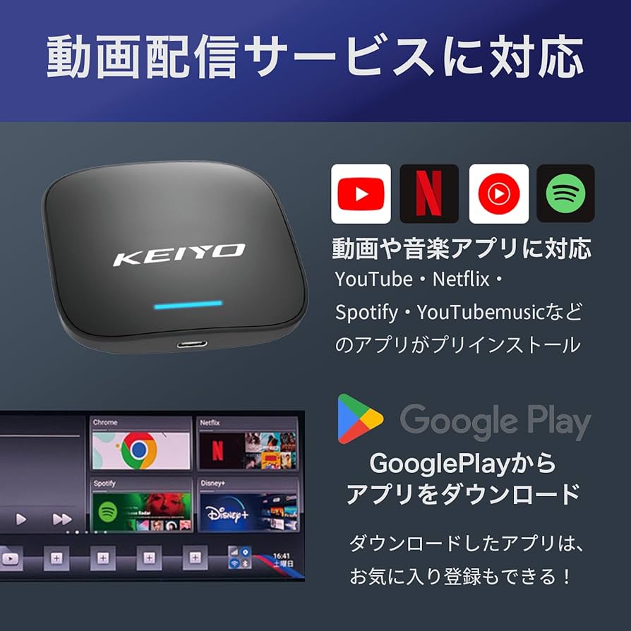 Amazon.co.jp: KEIYO AN-S133 (APP CAST for BMW), Watch YouTube