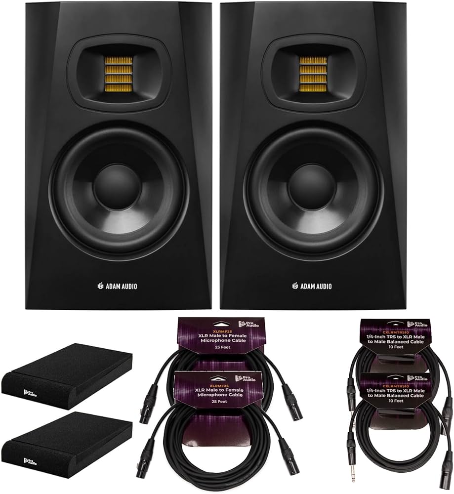 Amazon | ADAM Audio T5V 5インチ パワードスタジオモニター (2パック