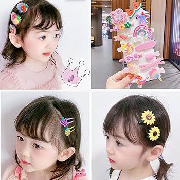 Amazon.co.jp: MAEXUS ヘアクリップ 子供 ヘアピン 女の子 28点豪華