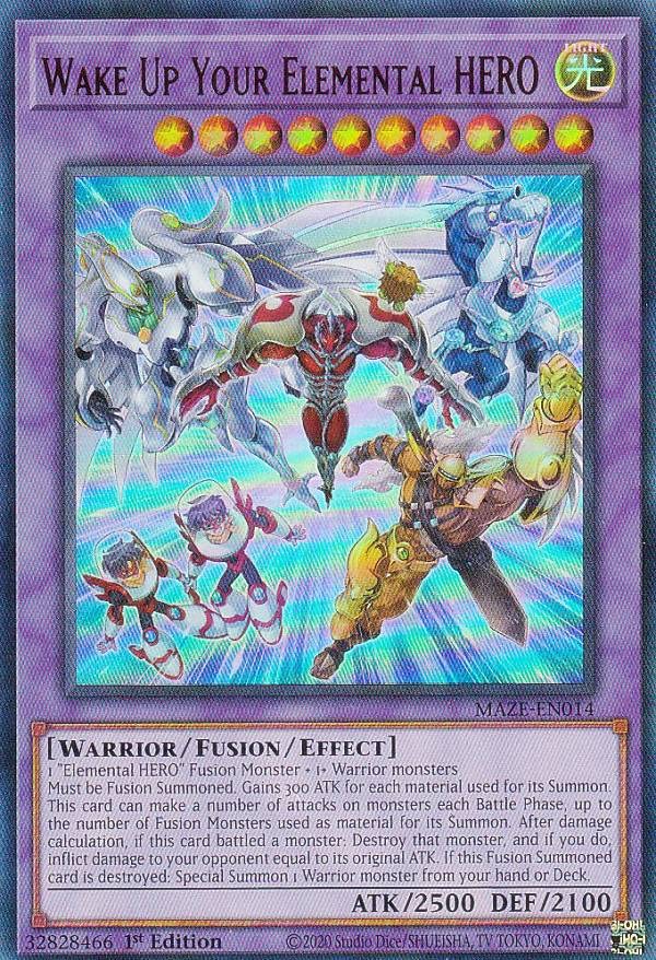 Amazon.co.jp: 遊戯王 MAZE-EN014 Wake Up Your E