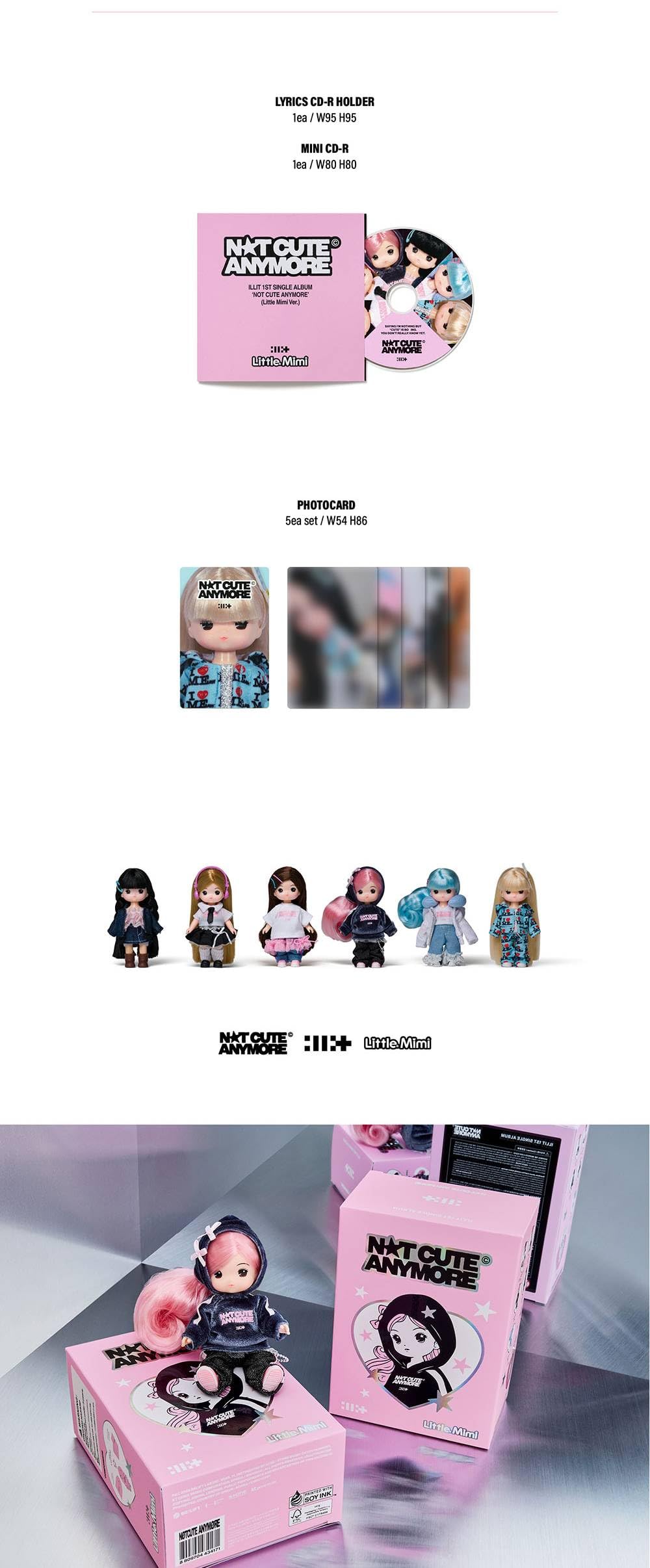 Amazon.co.jp: ILLIT (アイリット) - 1st Single [ NOT CUTE ANYMORE