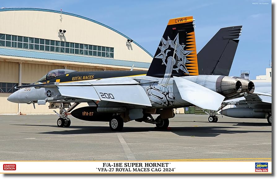 Amazon | ハセガワ 1/48 アメリカ F/A-18E スーパーホーネット VFA-27