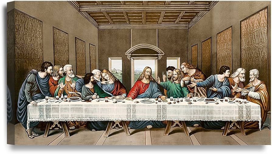 Amazon.com: DECORARTS -The Last Supper, Leonardo da Vinci Classic