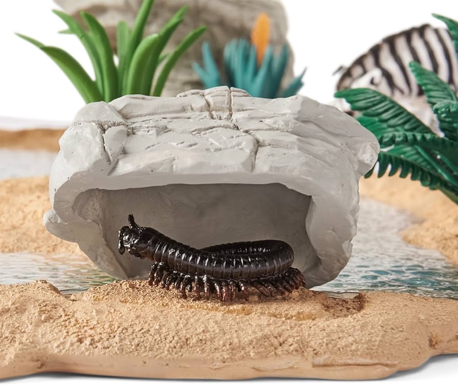 Amazon.co.jp: Schleich シュライヒ ワイルドライフ 動物達の水飲み場