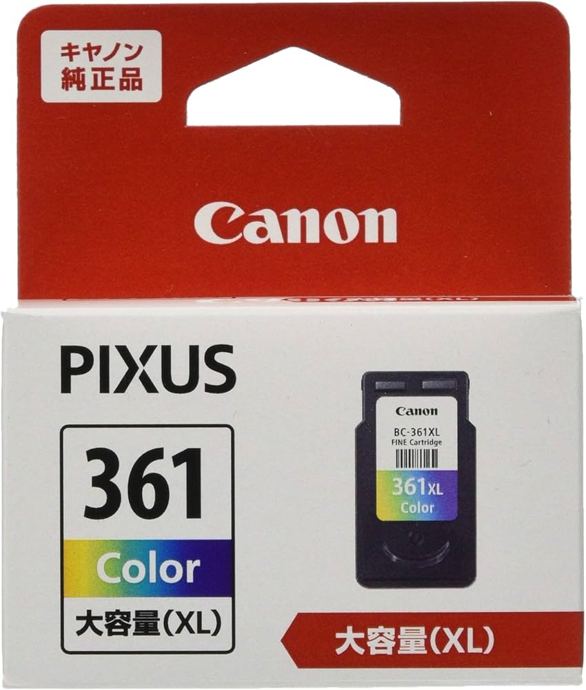 Amazon.co.jp: キヤノン Canon 純正 インクカートリッジ BC-361XL 3色