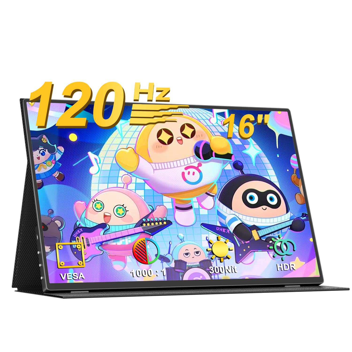 Amazon.co.jp: EVICIV モバイルモニター 16インチ 120Hz 1ms高速応答