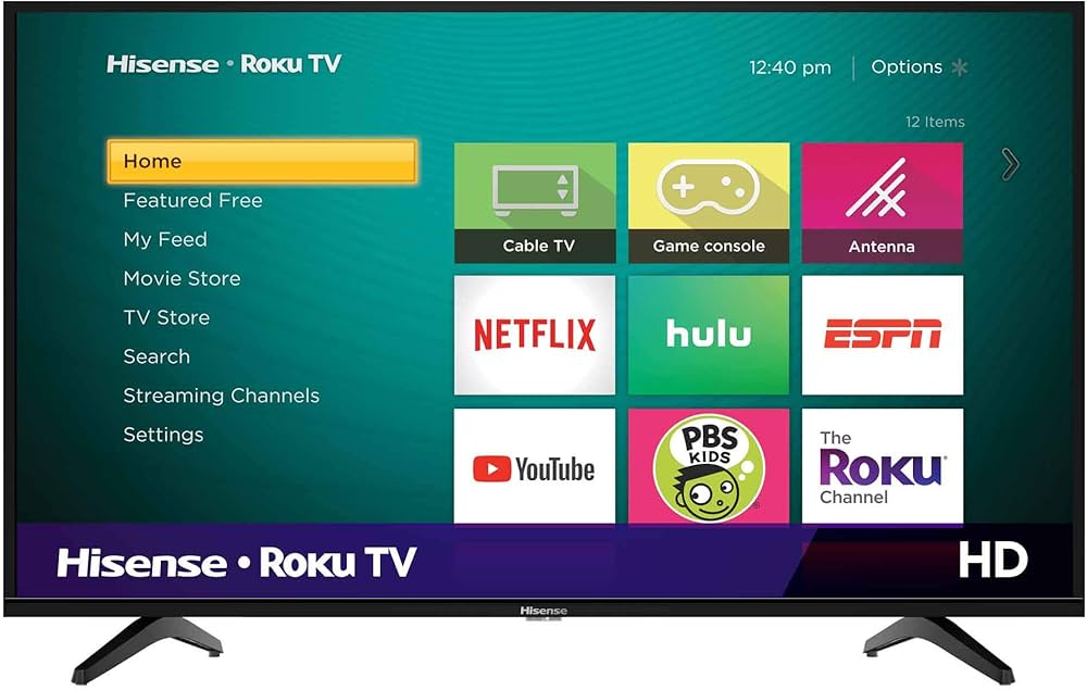 Amazon.com: Hisense 32-Inch Class H4 Series LED Roku Smart TV with