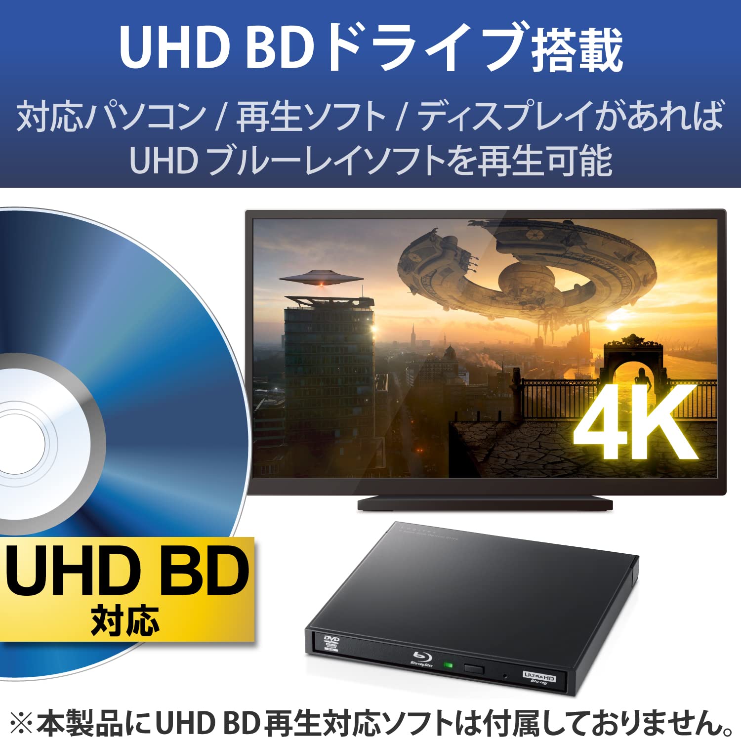 Amazon.co.jp: ロジテック 外付け ブルーレイドライブ Blu-ray USB3.2