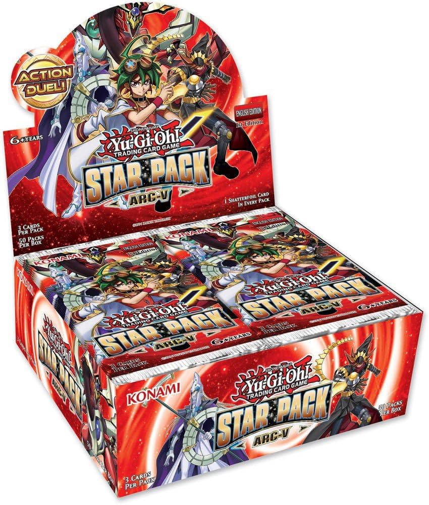 Amazon.com: Yugioh 2015 Star Pack Series 3 Arc-V 1ST Edition
