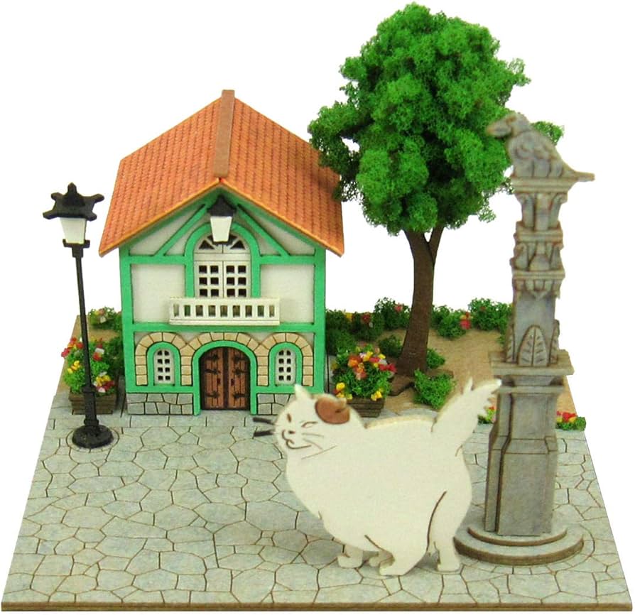 Amazon.co.jp: さんけい スタジオジブリmini 猫の恩返し ムタと猫の