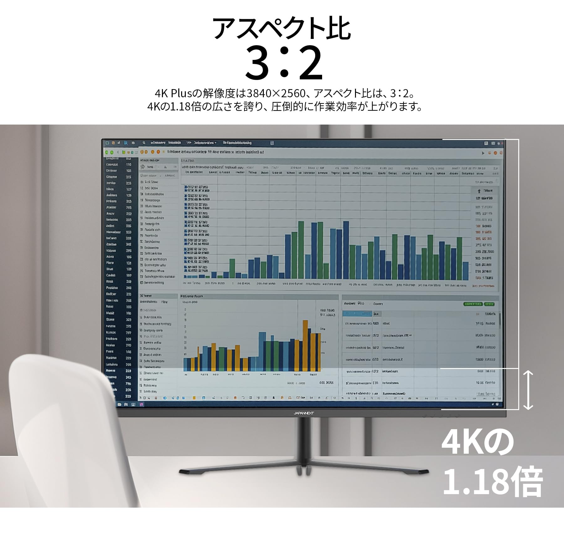 Amazon.co.jp: 【Amazon.co.jp限定】JAPANNEXT 28.2インチ モニター