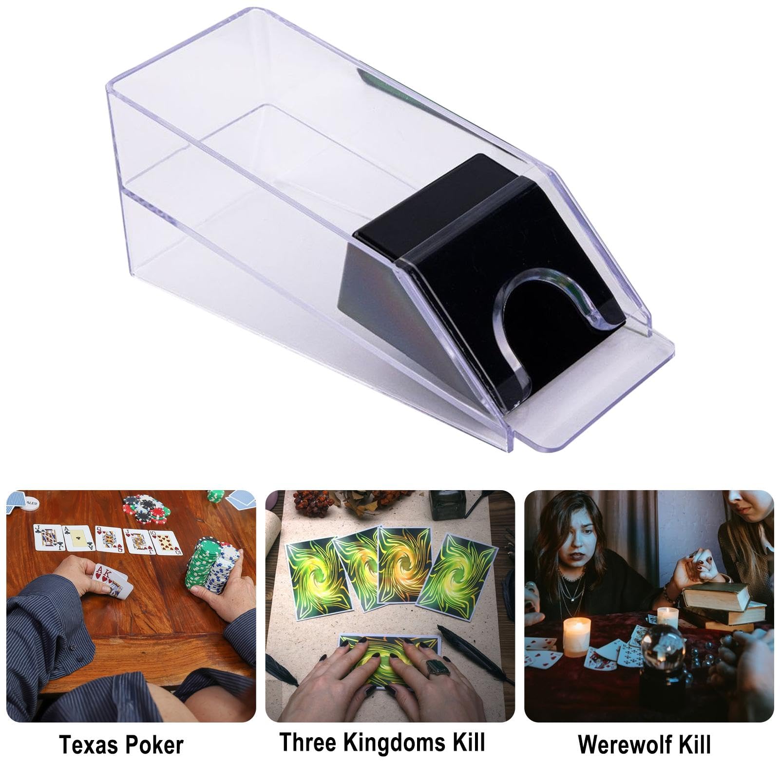 Amazon.co.jp: カードディスペンサー、トランプシューデッキ、4/6