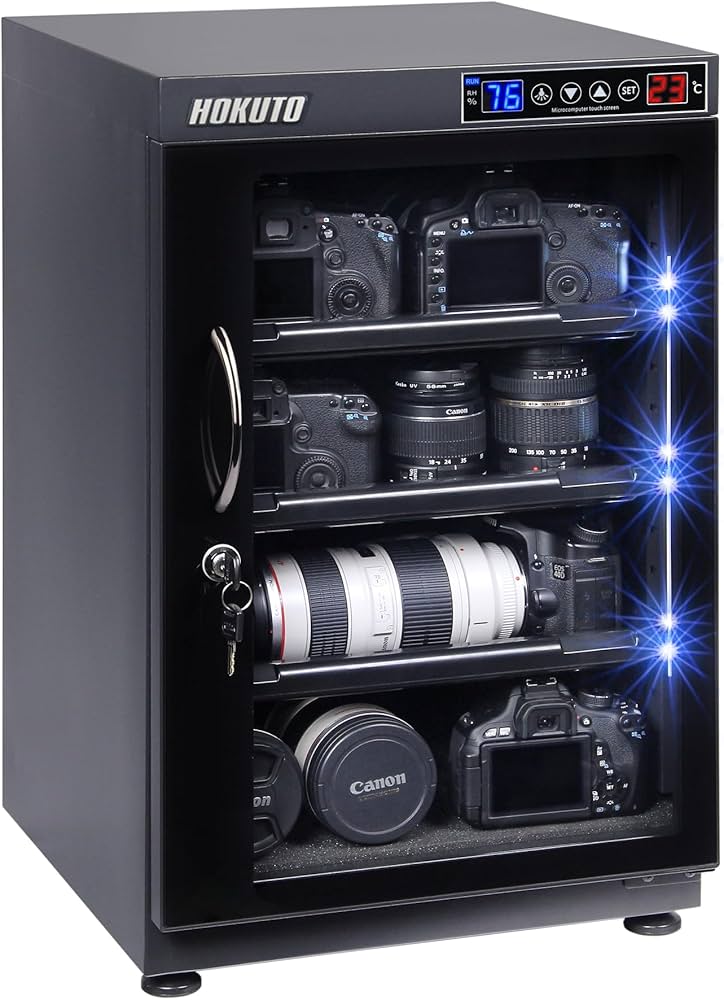 Amazon | HOKUTO 防湿庫 ドライボックス HP-88EX HPシリーズ LEDライト