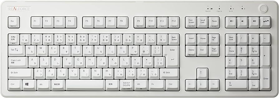 Amazon.co.jp: REALFORCE R3 キーボード ハイブリッド フル 45g 日本語