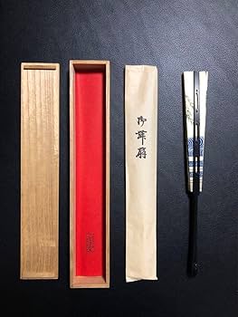 Amazon.co.jp: 扇子 33cm 十松屋福井扇舗 老女扇 柳橋白鷺図 仕舞扇