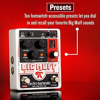 Amazon.com: Electro-Harmonix Big Muff Pi® Hardware Plugin® Pedal