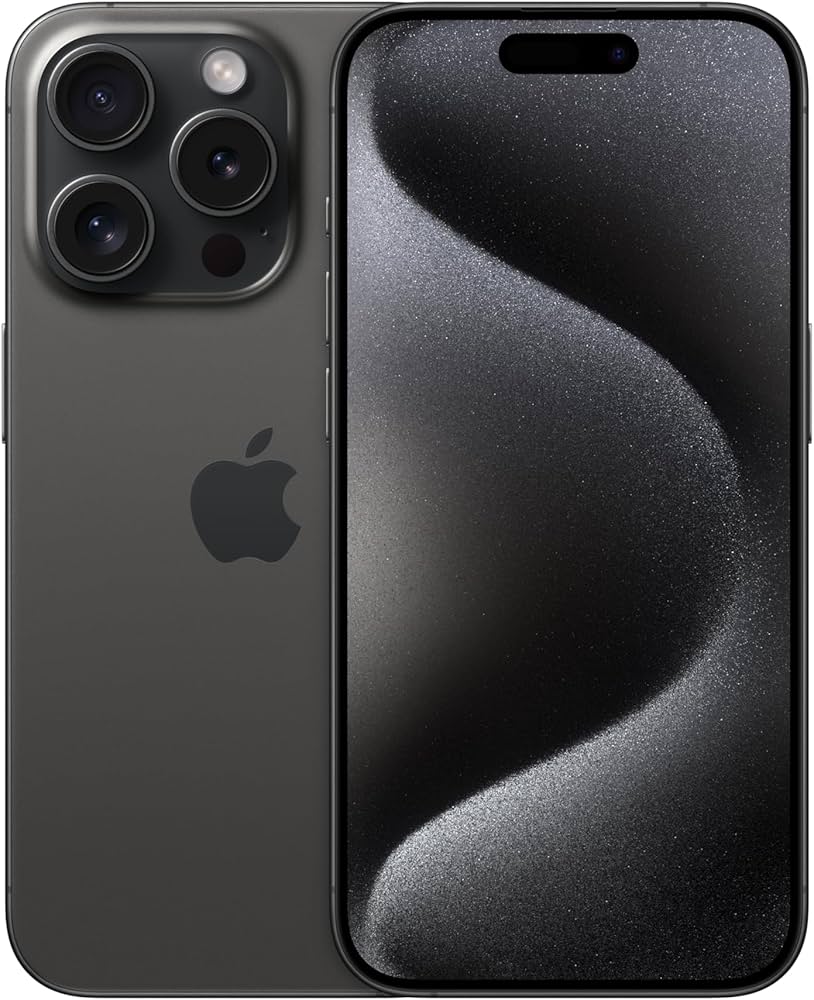 Amazon.com: Apple iPhone 15 Pro, 128GB, Black Titanium - Boost