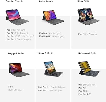 Amazon.com: Logitech 羅技Combo Touch iPad Pro 11 吋(1、2、3、第4