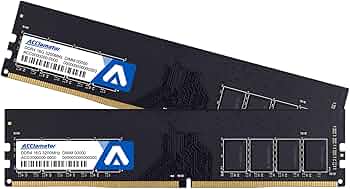 DDR4 RAM 32GB (2x16GB) 3200MHz PC4-25600 CL18 1.35V 288-pin