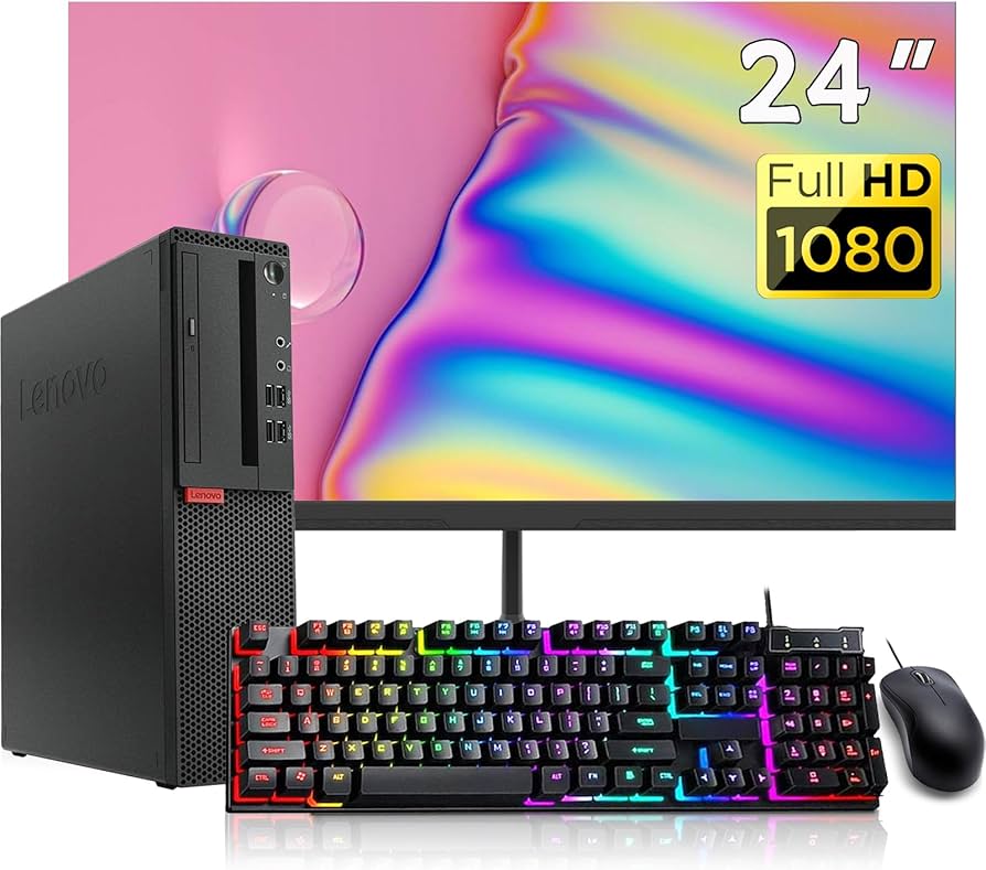 Amazon.com: Lenovo ThinkCentre M710S SFF Desktop, New 24