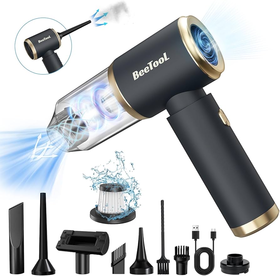 Amazon | ハンディクリーナー 多機能 車用掃除機 コードレス 強力吸引