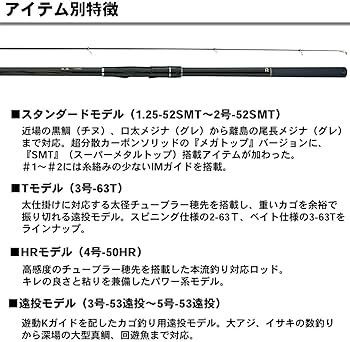 Amazon | ダイワ(Daiwa) 磯竿 スピニング 大島 1.5号-52SMT 釣り竿