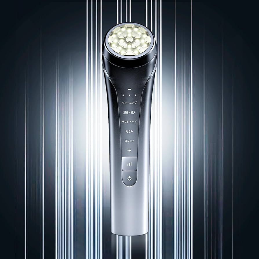 Amazon.co.jp: 美顔器 EMS 美容器 RF美顔器 自宅エステ 4000mAh大容量