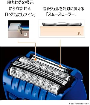 Amazon | パナソニック ラムダッシュ メンズシェーバー 3枚刃 お風呂