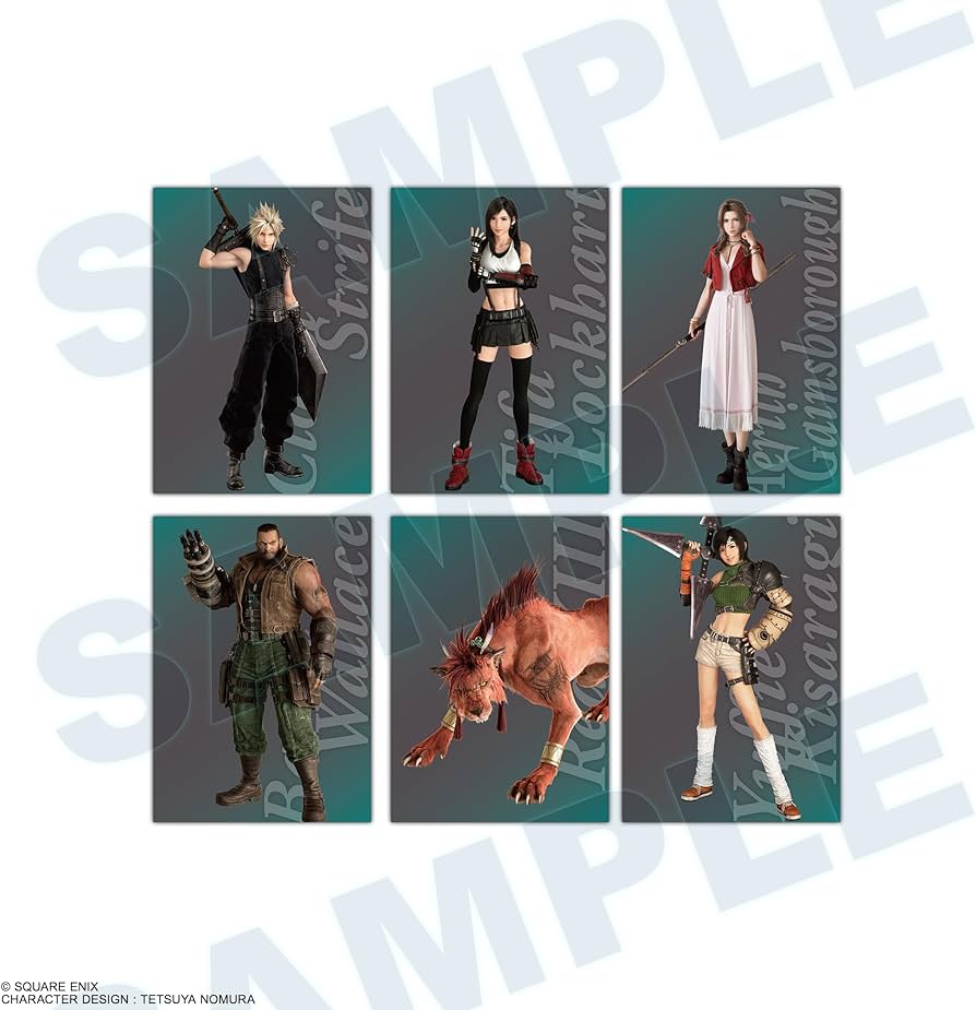 Amazon.co.jp: ファイナルファンタジーVII アニバーサリーアート