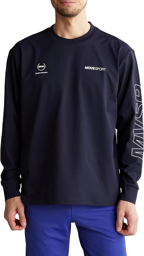 Amazon.co.jp: [ムーブスポーツ] ロンT デサント Tシャツ 長袖