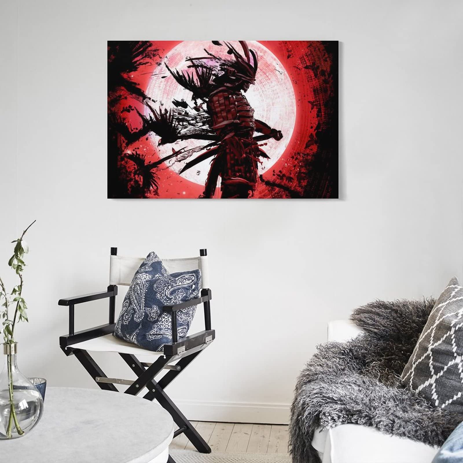 Amazon.co.jp: 日本の幽霊侍 サムライ ポスター 装飾画 アートパネル