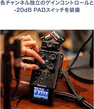 Amazon | ZOOM ズーム ハンディレコーダー リニアPCM/ICレコーダー 6