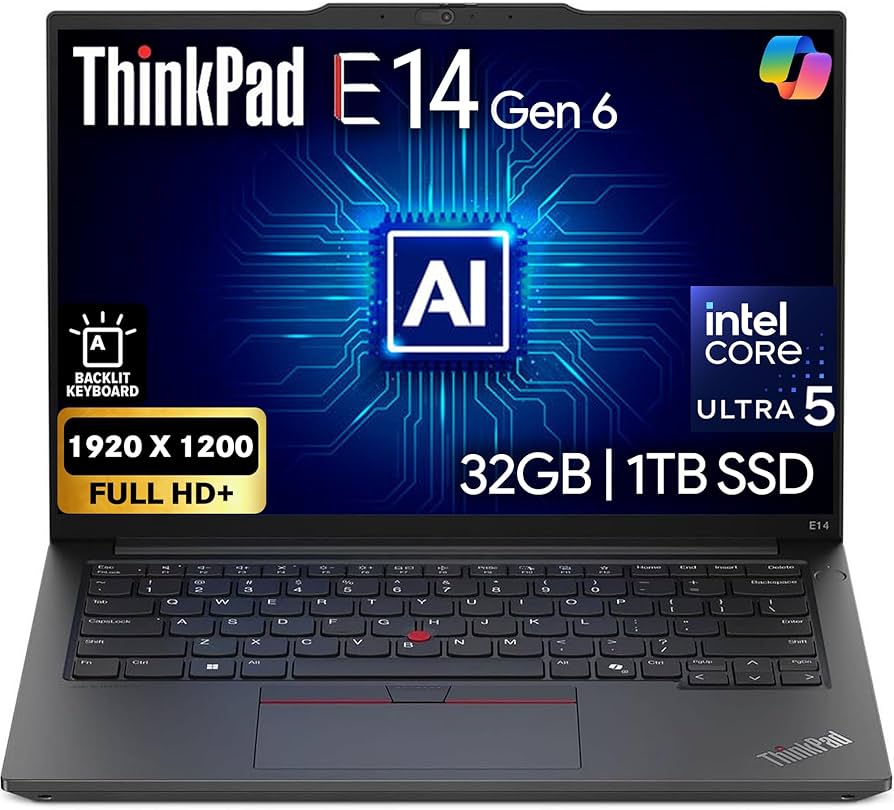 Amazon.com: Lenovo ThinkPad E14 Gen 6 14