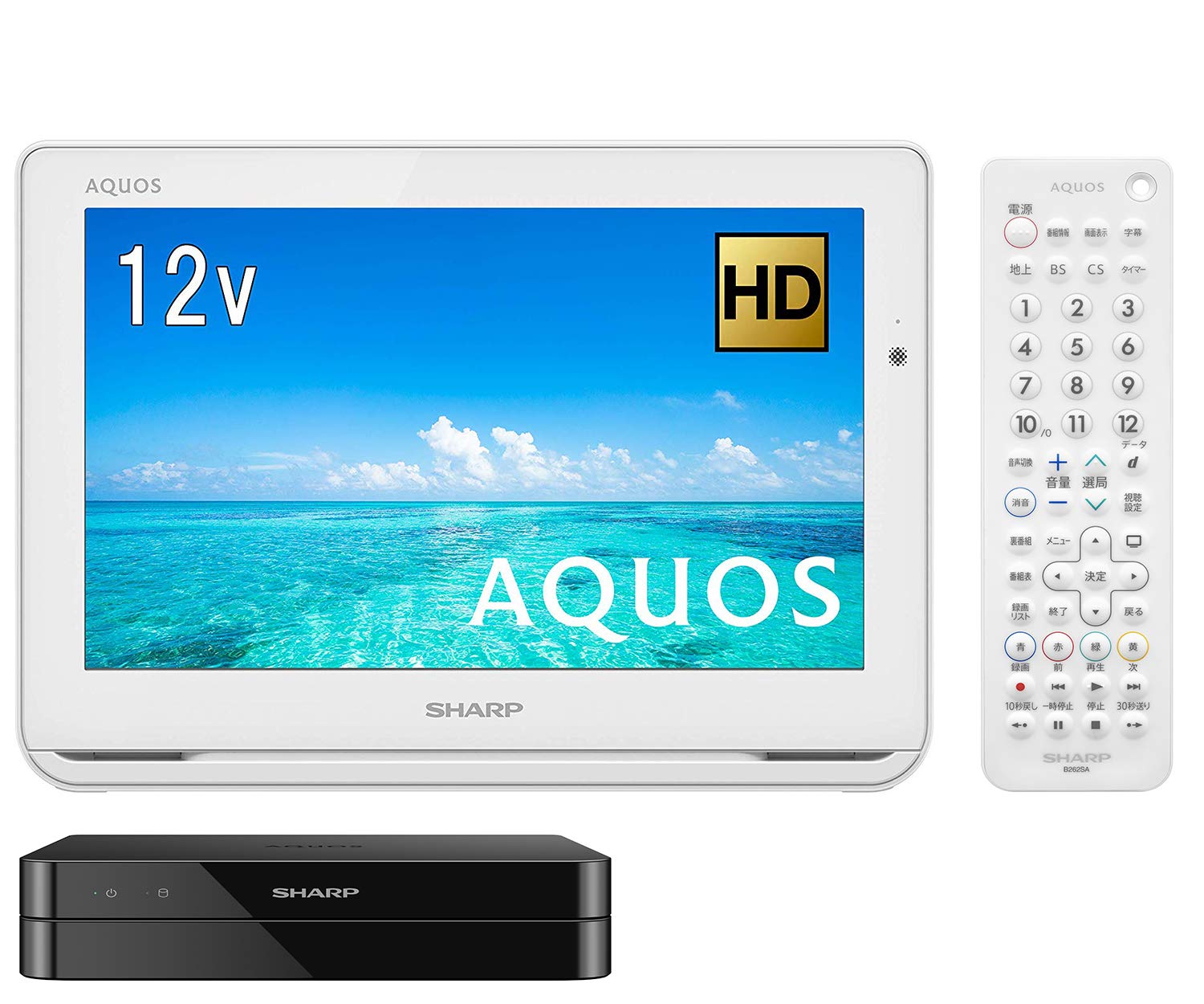 Amazon | シャープ ポータブル液晶テレビ ハイビジョン 防水