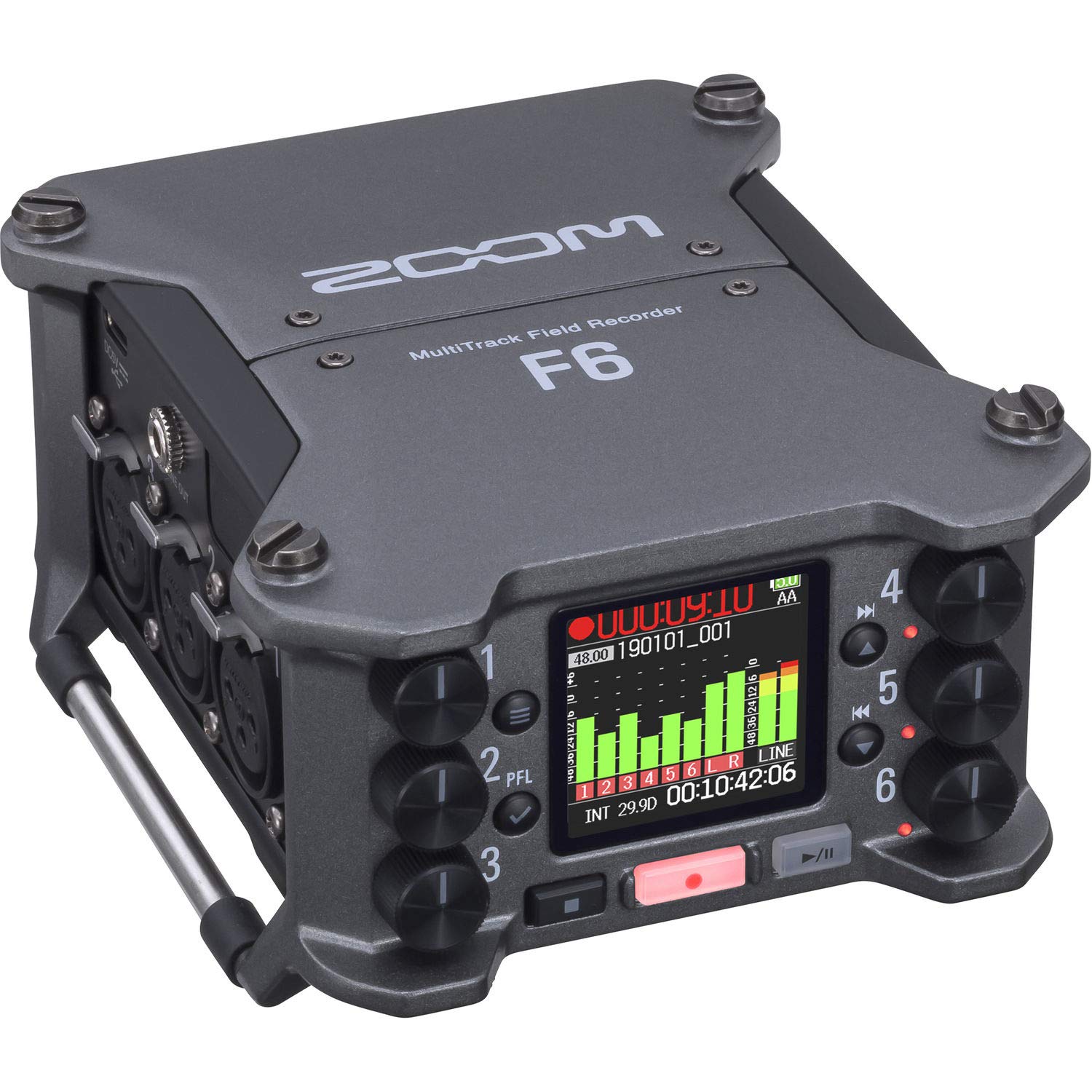 Amazon.com: Zoom F6 6-Input / 14-Track Multitrack Field Recorder +